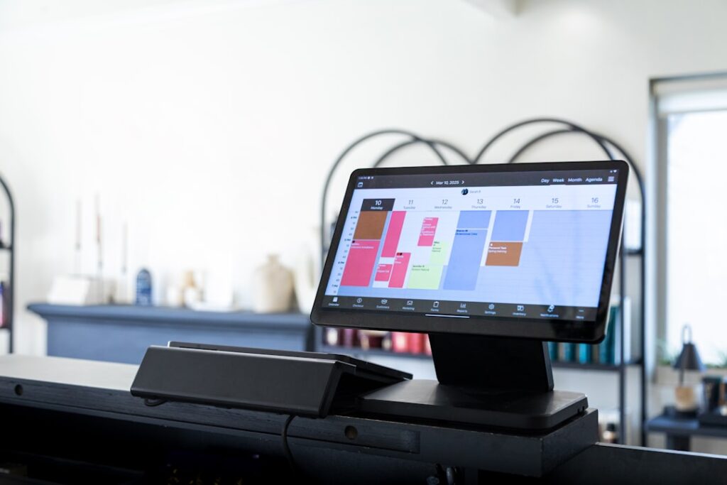 Display Digital Mostrando Compromissos E Agendamento WutyX2VHREg